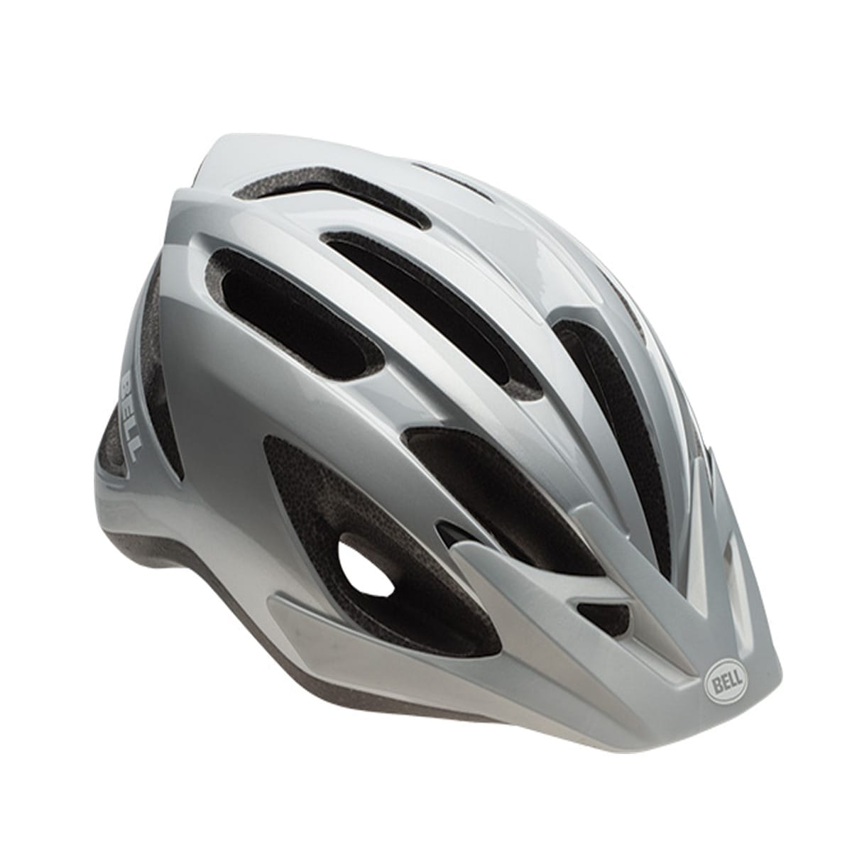 Silver best sale bike helmet