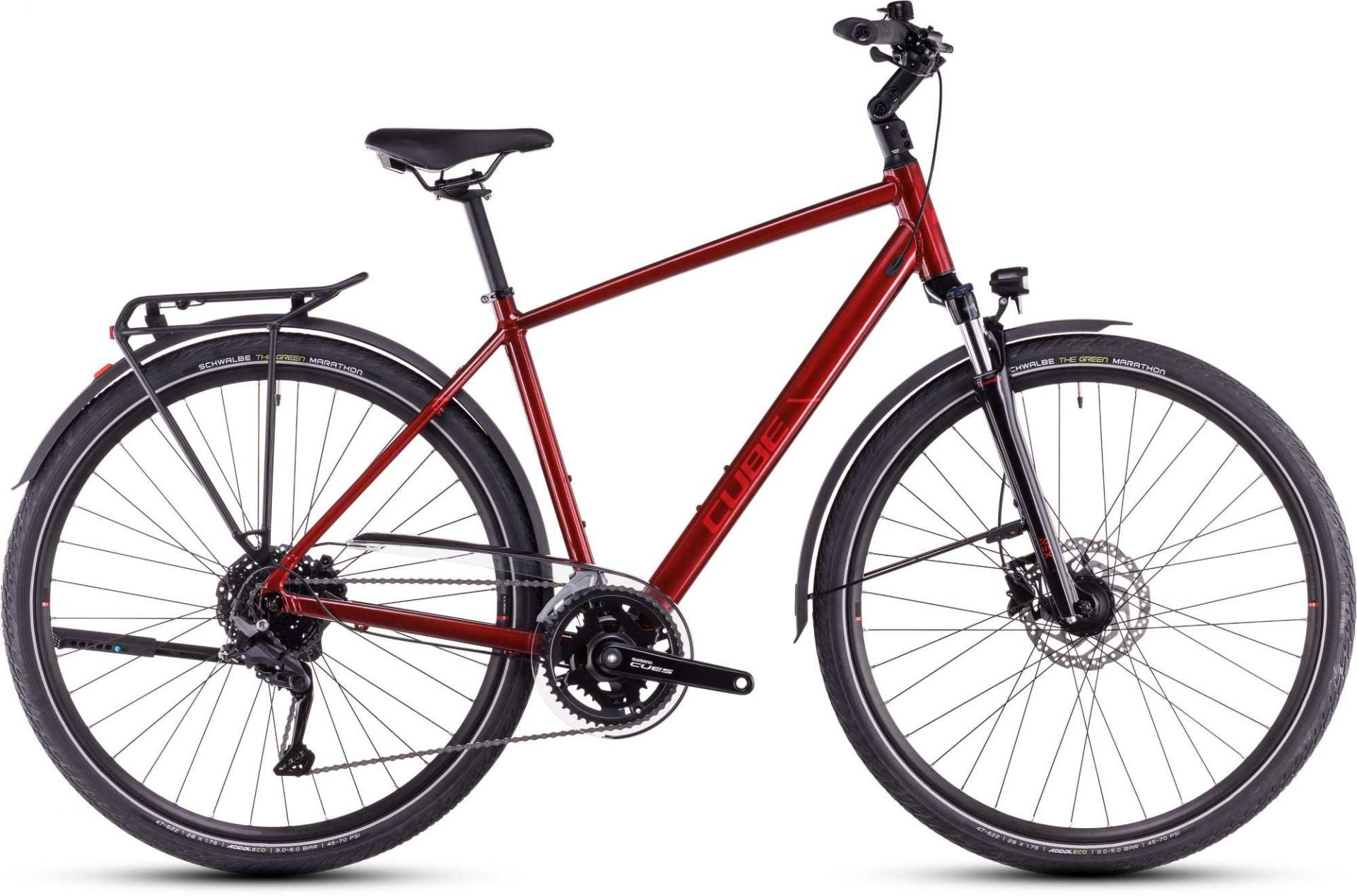 CUBE TOURING PRO TREKKING BIKE 2025 MAROON N PEARL