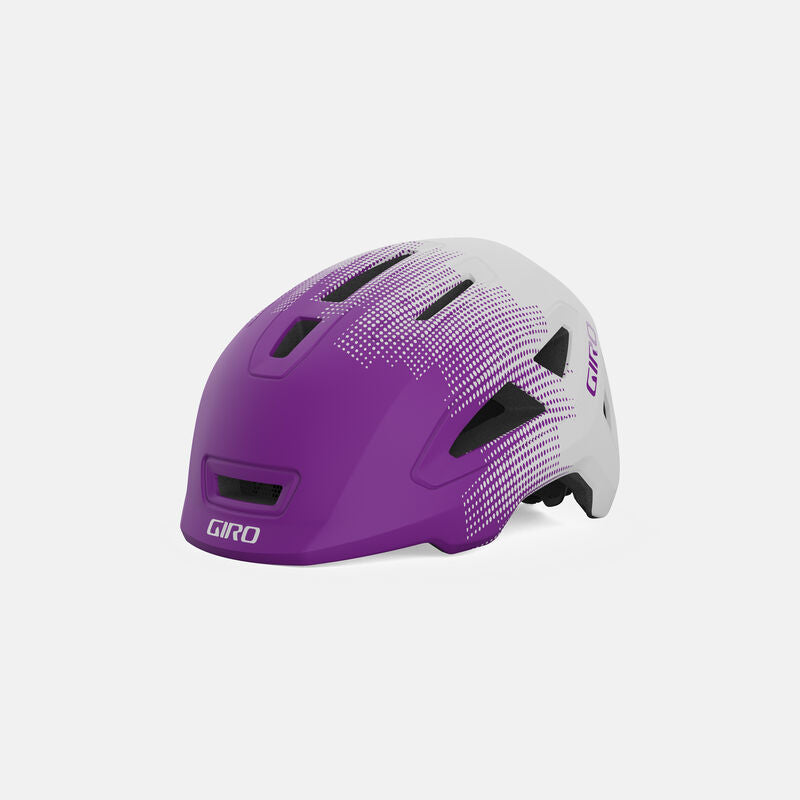 GIRO SCAMP II KID S HELMET MATTE PURPLE TOWERS