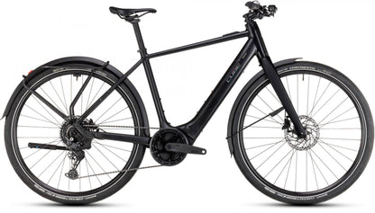 CUBE EDITOR HYBRID PRO FE 400X URBAN eBIKE 2025 BLACK 'N' SPECTRAL