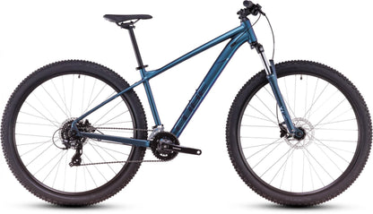 CUBE AIM ONE HARDTAIL MTB BIKE 2025 STARLINGBLUR' N 'SAPPHIRE