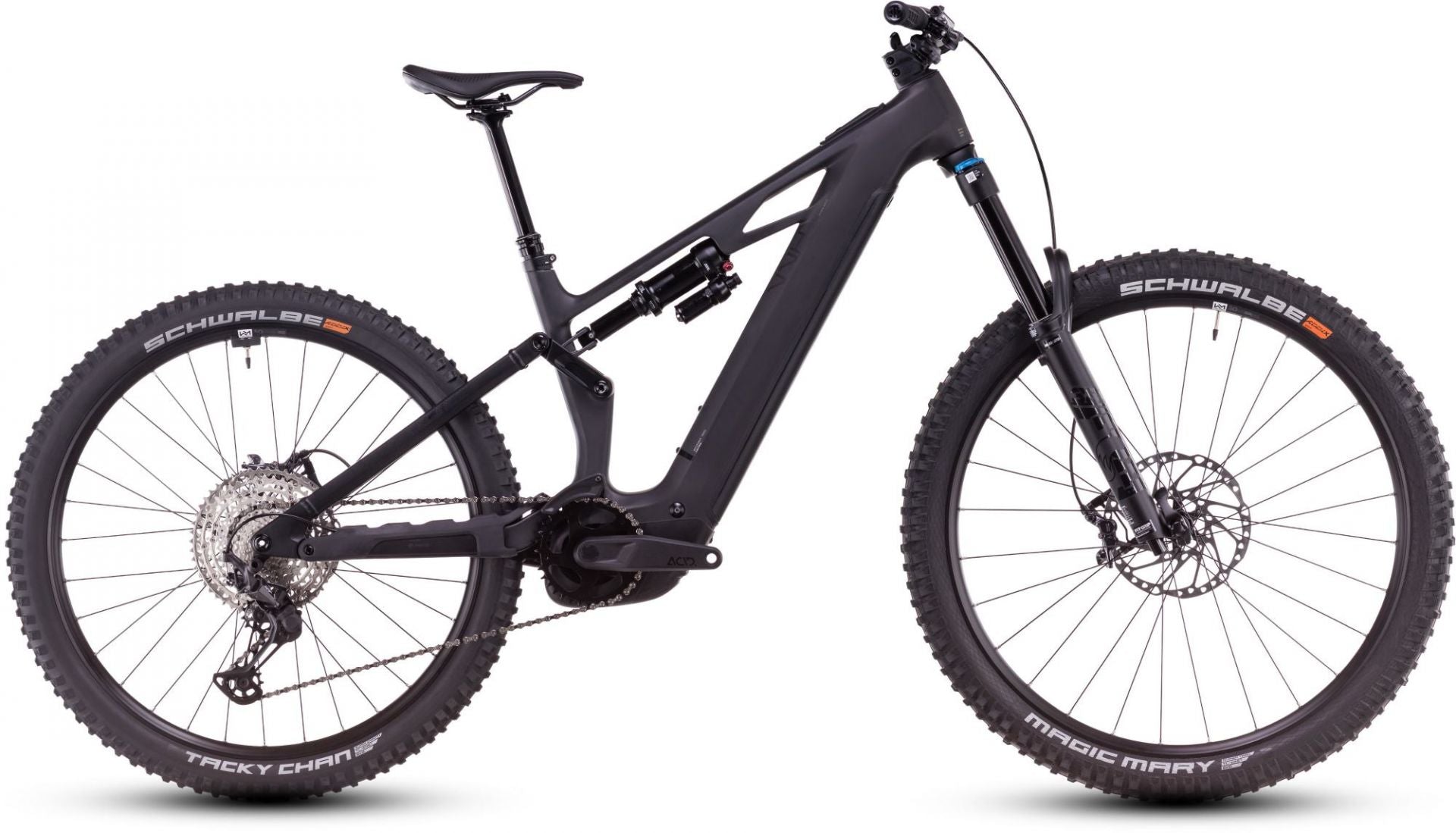 CUBE STEREO HYBRID ONE77 HPC SLX 800 eMTB BIKE 2025 BLACKLINE