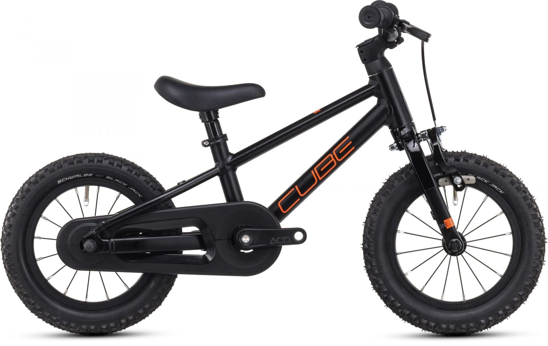 CUBE NUMOVE 120 RT KID'S MOUNTAIN BIKE 2025 BLACK' N 'ORANGE