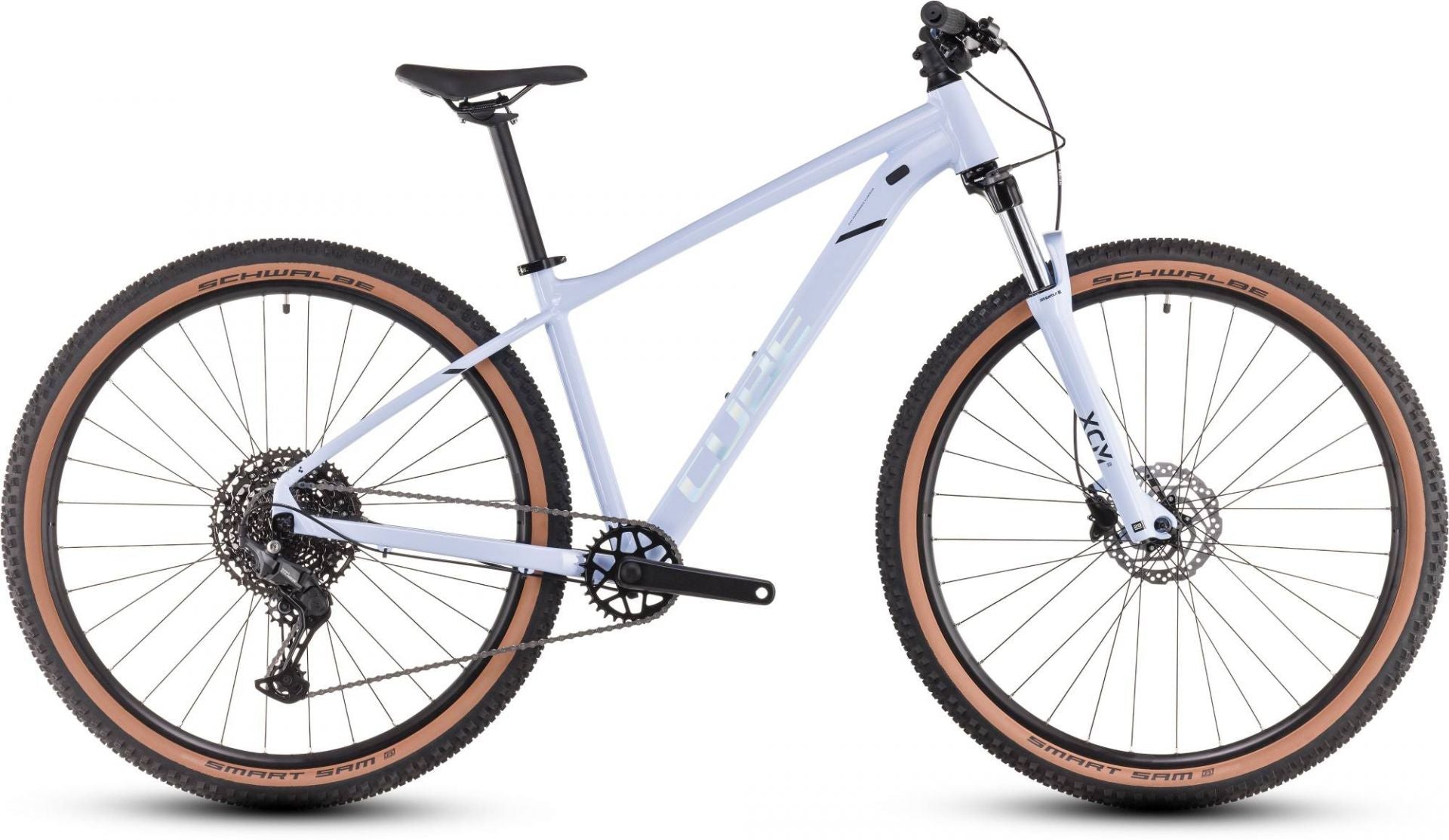 CUBE AIM SLX HARDTAIL MTB BIKE 2025 BLUEBLOSSOM' N 'PEARL