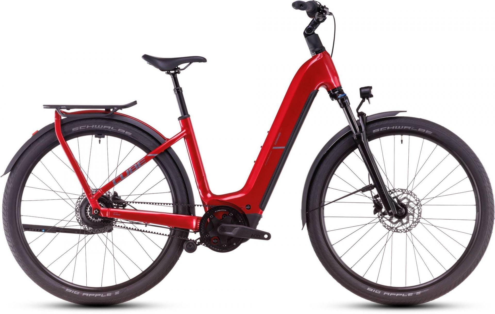 CUBE KATHMANDU HYBRID COMFORT PRO EASY ENTRY 800 eBIKE 2025 ELECTRICRED´ N ´RED