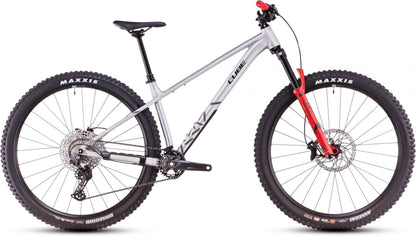 CUBE REACTION TM PRO HARDTAIL MTB BIKE 2025 RAWMETAL' N 'REFLECT