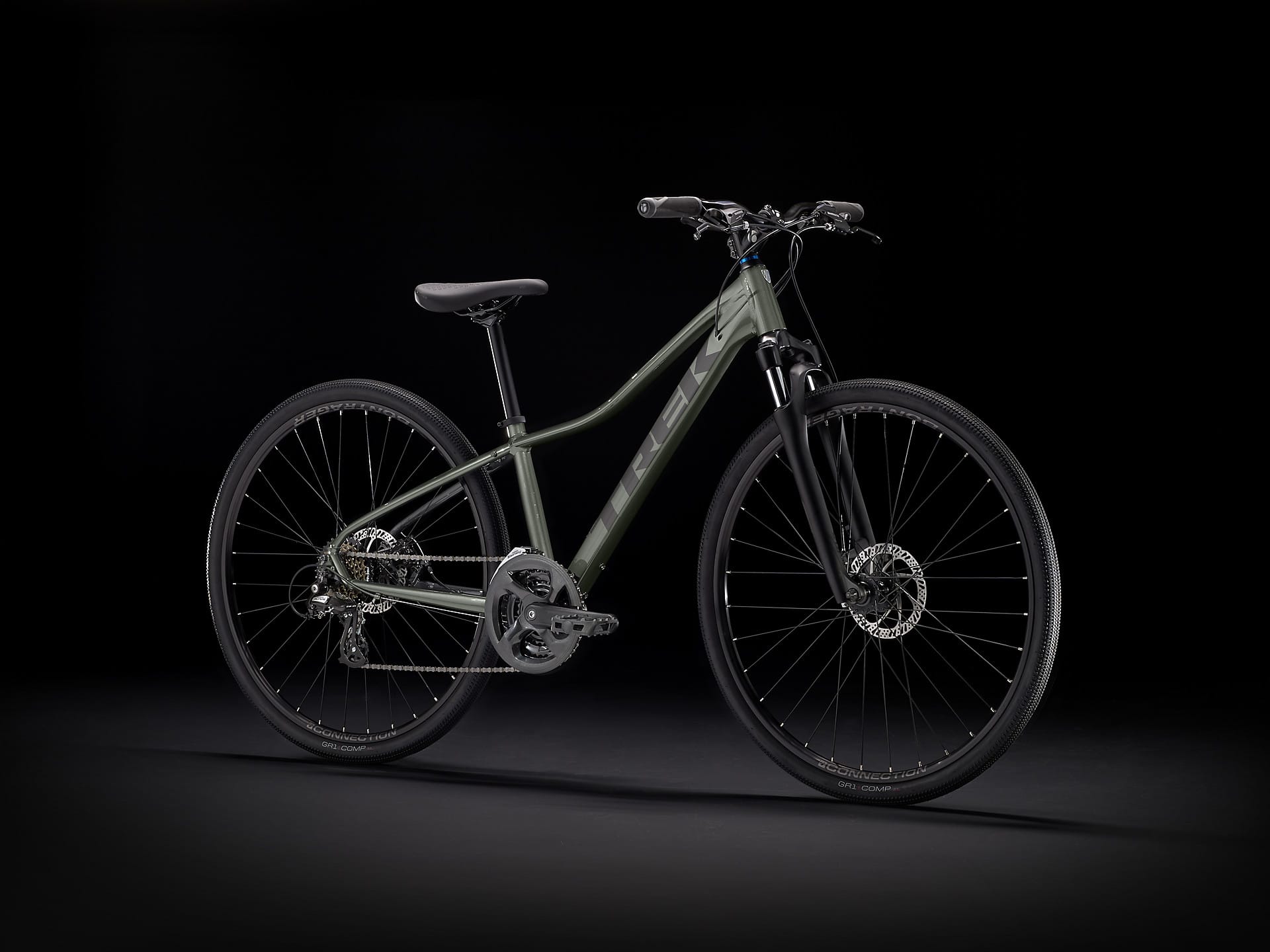 TREK DUAL SPORT 1 WSD HYBRID BIKE 2021 LITHIUM GREY