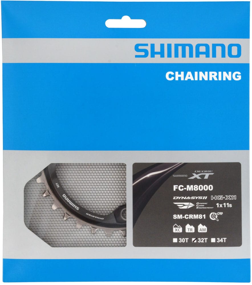 Shimano xt hot sale m8000 chainring