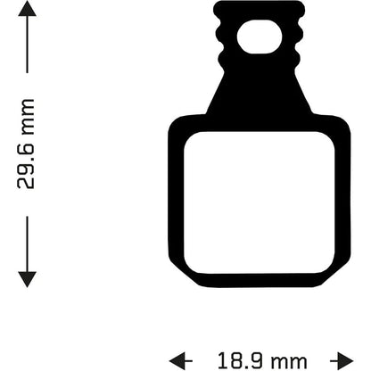 AZTEC SINTERED DISC BRAKE PADS FOR MAGURA MT5 AND MT7 CALLIPERS