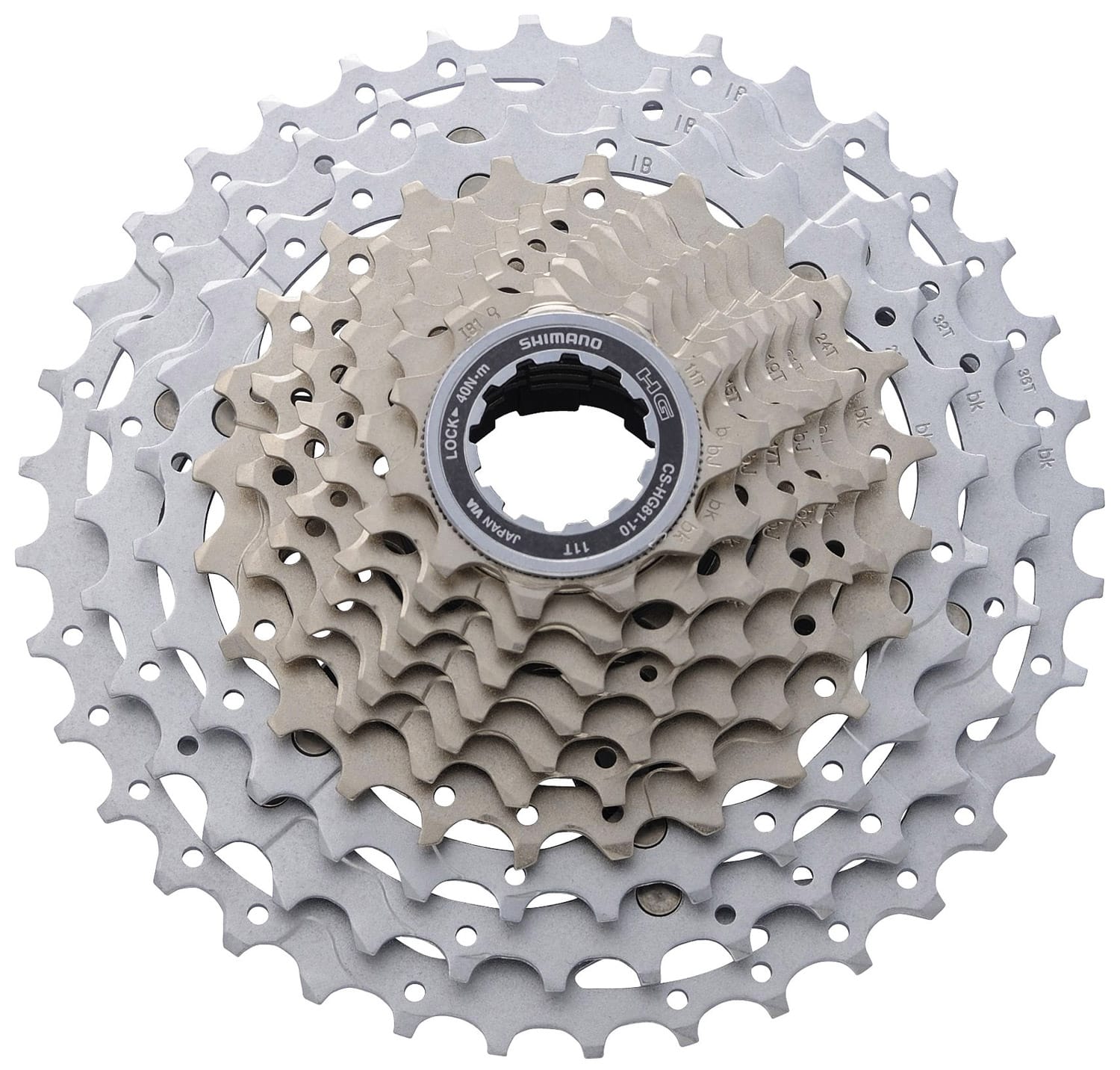 SHIMANO SLX CS HG81 10 SPEED CASSETTE 11 34T