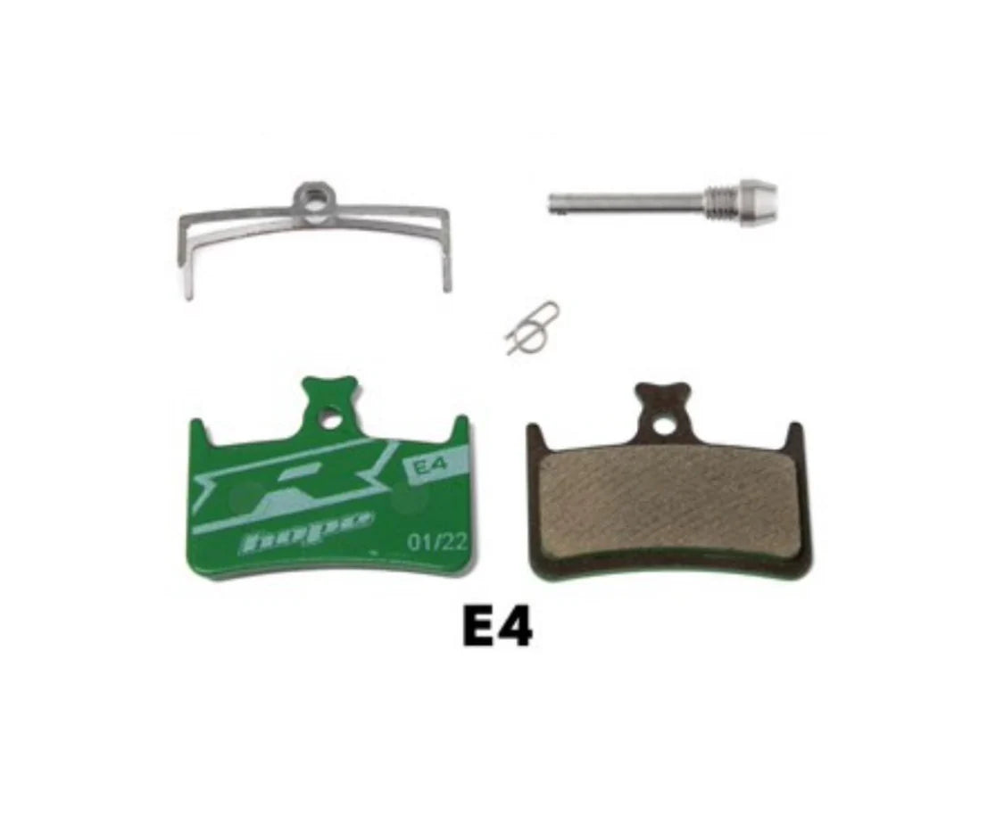 HOPE DISC BRAKE PADS. RACING COMPOUND GREEN E4, V4, X2