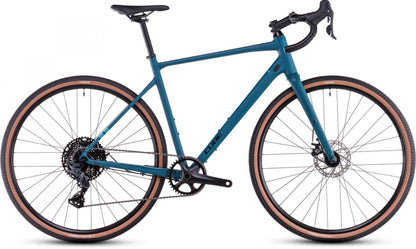 CUBE NUROAD ONE GRAVEL BIKE 2025 POSEIDONGREEN' N 'BLACK