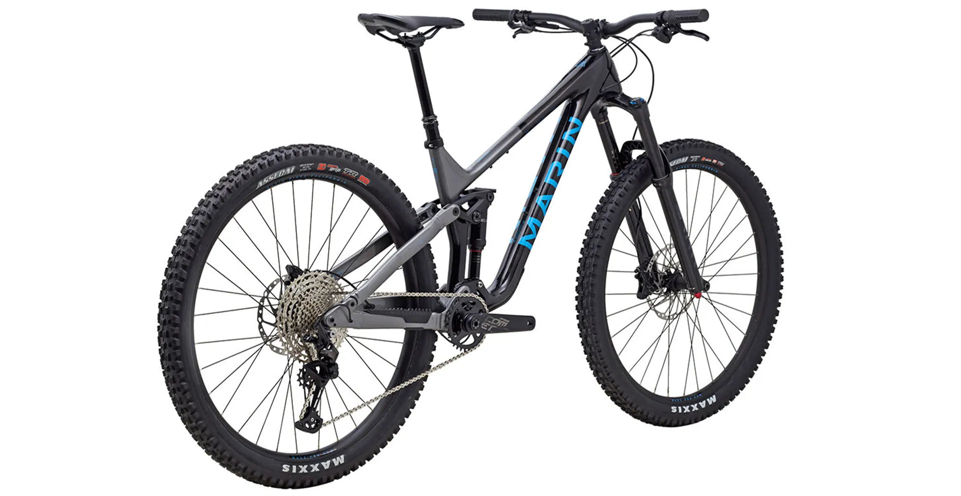 MARIN ALPINE TRAIL C1 FULL SUSPENSION MTB BIKE 2023 GLOSS BLACK/BLUE