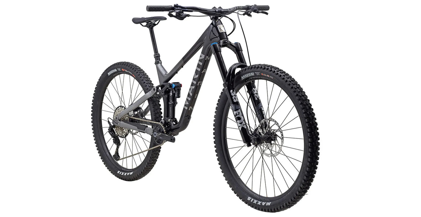 MARIN ALPINE TRAIL C2 FULL SUSPENSION MTB BIKE 2023 GLOSS BLACK/SILVER