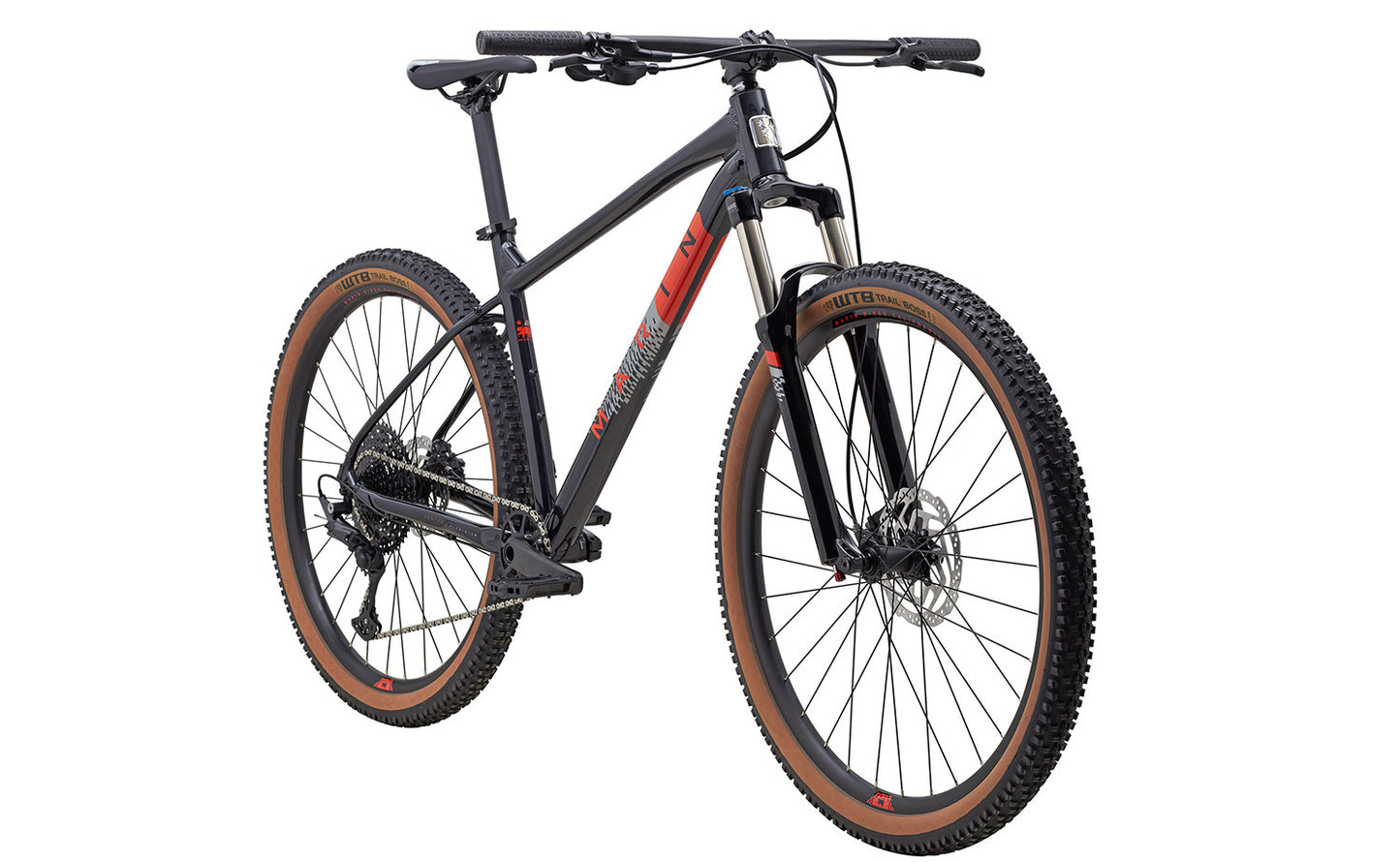 MARIN BOBCAT TRAIL 5 HARDTAIL MTB BIKE 2024 GLOSS BLACK