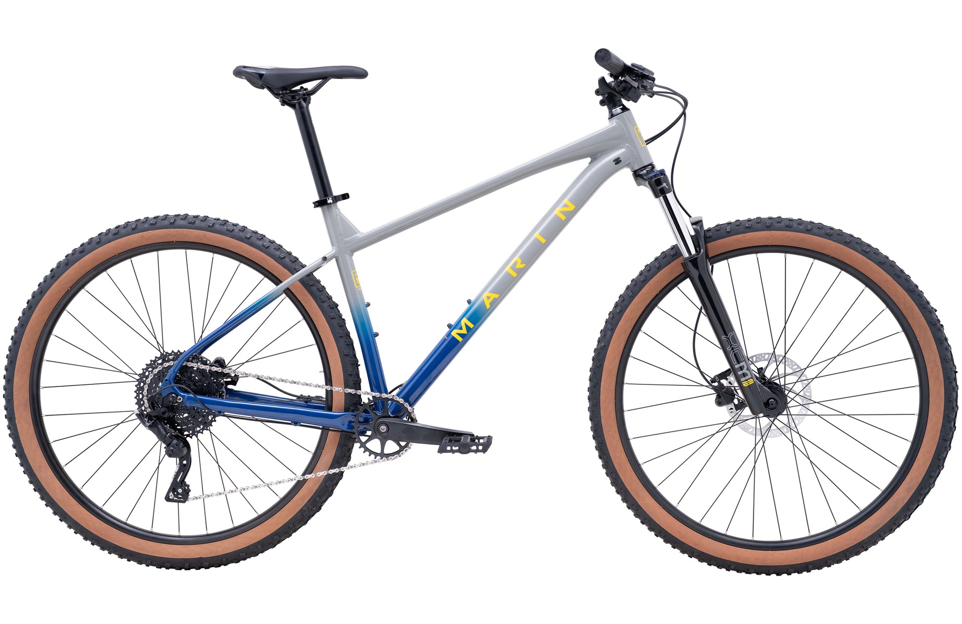 MARIN BOBCAT TRAIL 3 HARDTAIL MTB BIKE 2025 GREY/BLUE