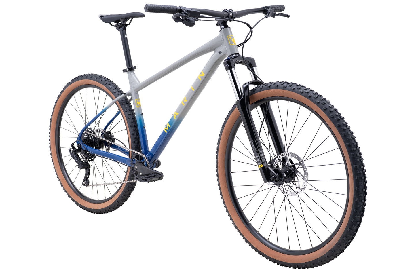 MARIN BOBCAT TRAIL 3 HARDTAIL MTB BIKE 2025 GREY/BLUE