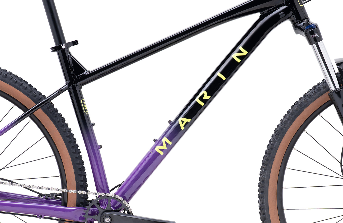 MARIN BOBCAT TRAIL 4 HARDTAIL MTB BIKE 2025 BLACK/PURPLE