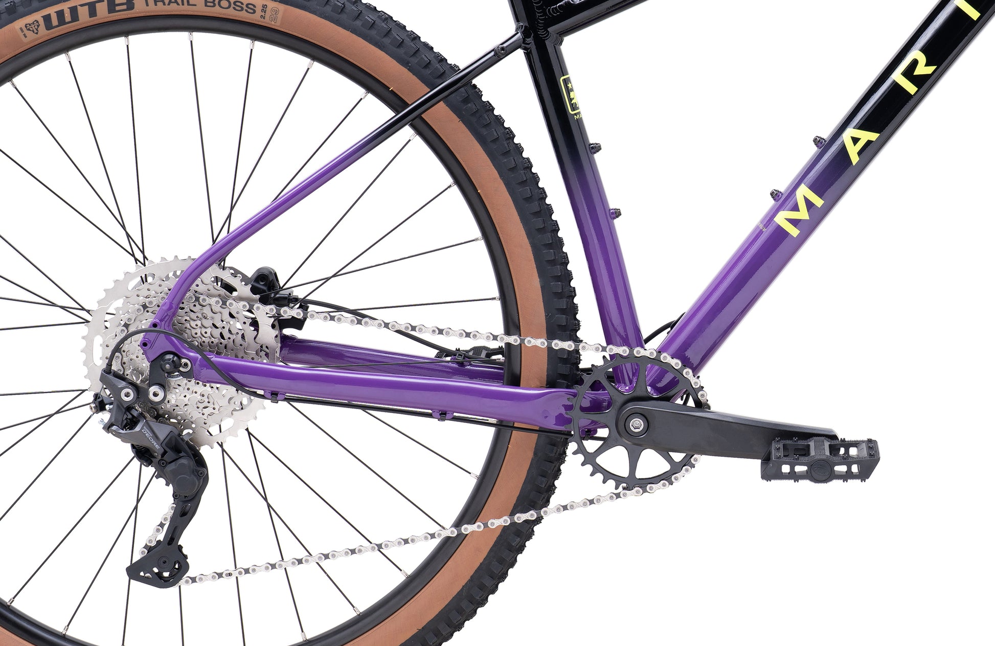 MARIN BOBCAT TRAIL 4 HARDTAIL MTB BIKE 2025 BLACK/PURPLE