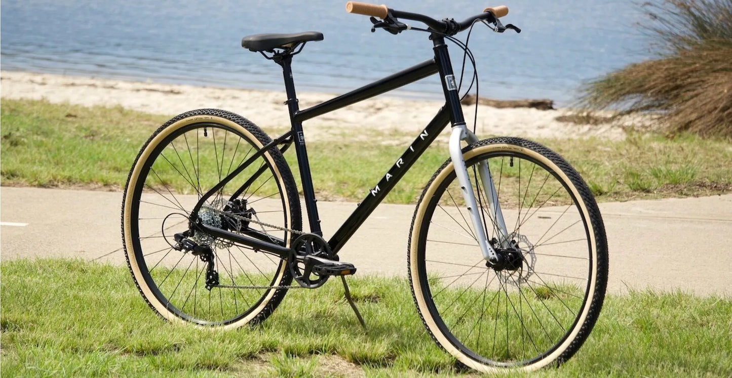 MARIN KENTFIELD 1 HYBRID BIKE 2025 BLACK