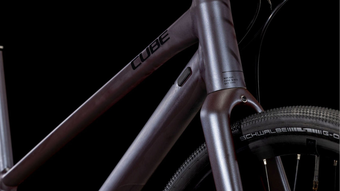 CUBE NULANE ONE LADY GRAVEL BIKE 2025 MINERALGREY' N 'GREY