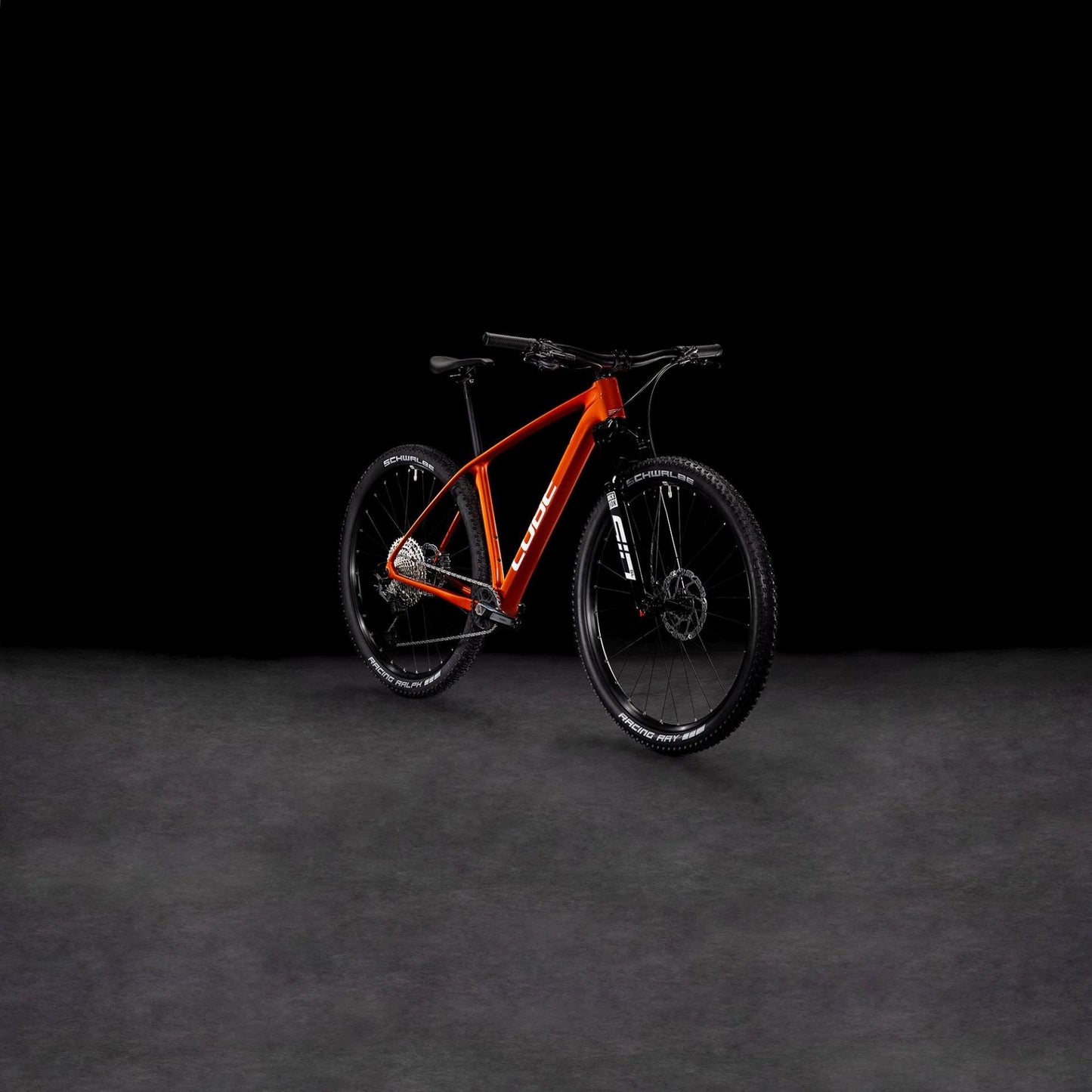 CUBE REACTION C:62 PRO HARDTAIL MTB BIKE 2025 ELECTRICORANGE' N 'SPICE