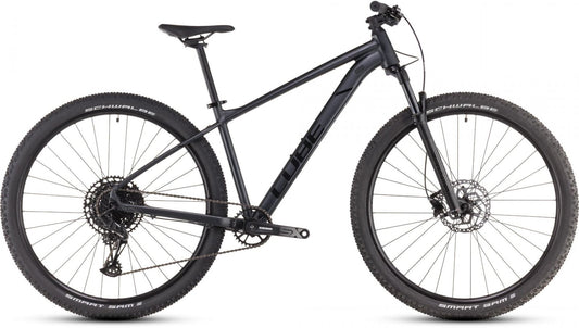 CUBE ATTENTION SLX HARDTAIL MTB BIKE 2025 BLACKMETAL' N 'BLACK