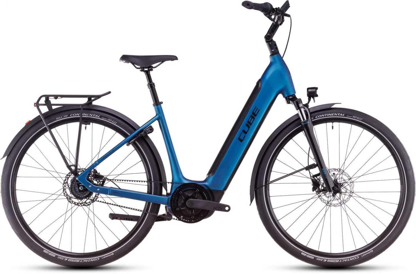 CUBE SUPREME HYBRID DELUXE ONE 625 URBAN eBIKE 2025 ELECTRICBLUE' N 'BLACK