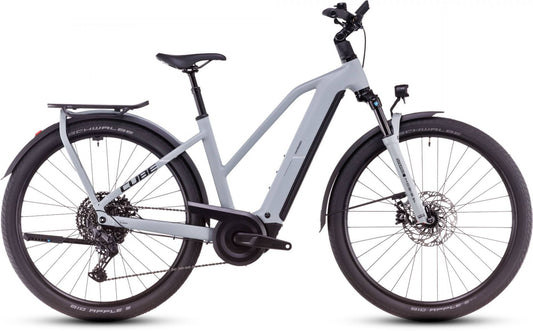 CUBE KATHMANDU HYBRID EX 800 LADY eBIKE 2025 HAZE´ N ´BLACK