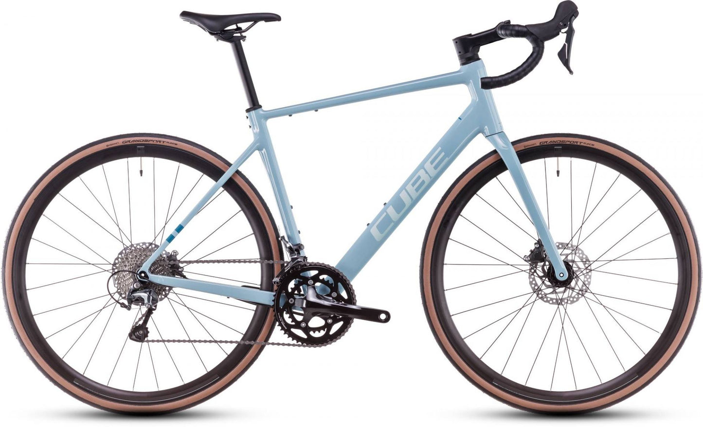 CUBE ATTAIN RACE ROAD BIKE 2025 TEALGREY' N 'ICE