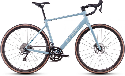 CUBE ATTAIN RACE ROAD BIKE 2025 TEALGREY' N 'ICE