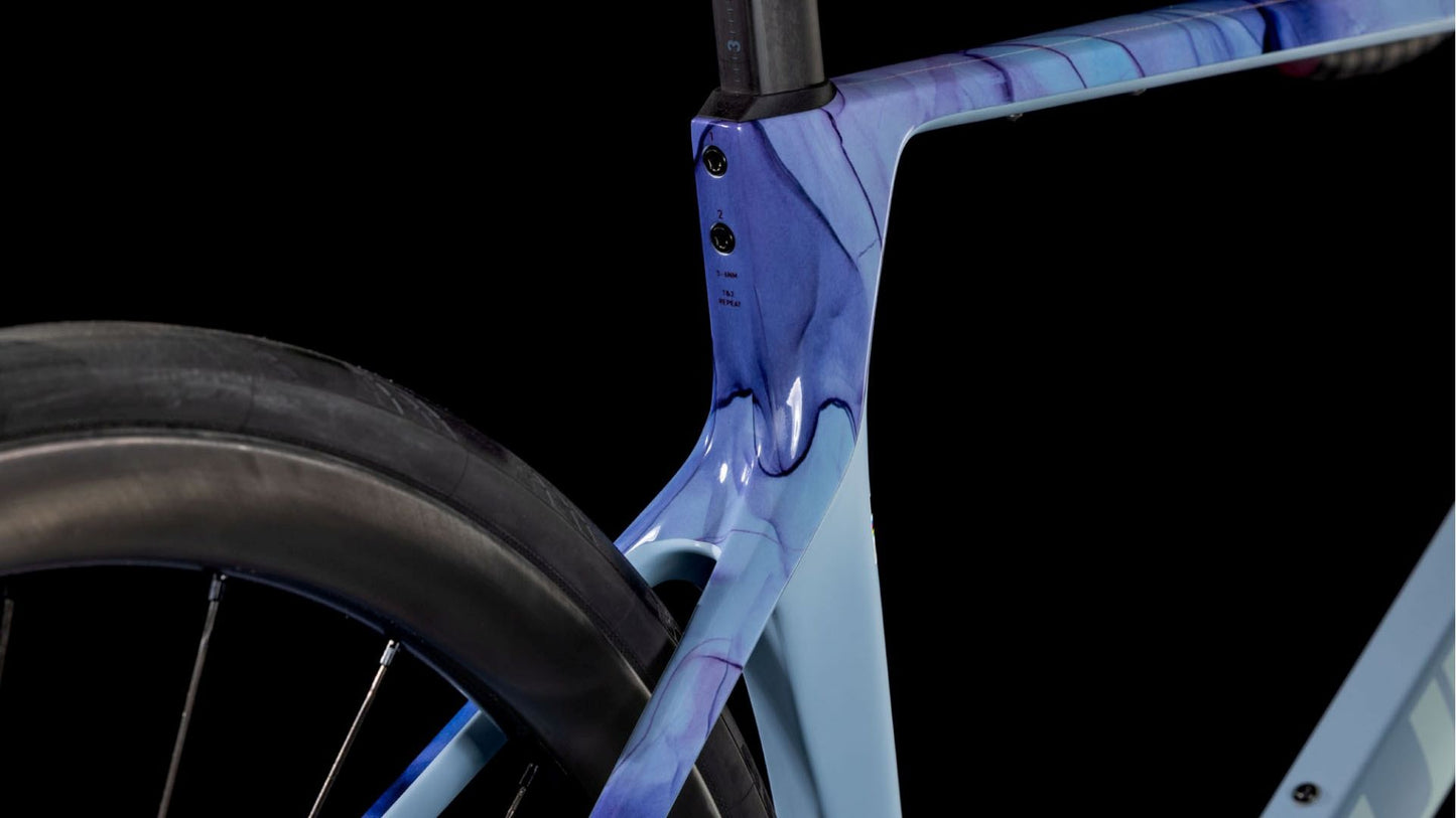 CUBE AGREE C:62 SLX ROAD BIKE 2025 PIGEONBLUE' N 'ART