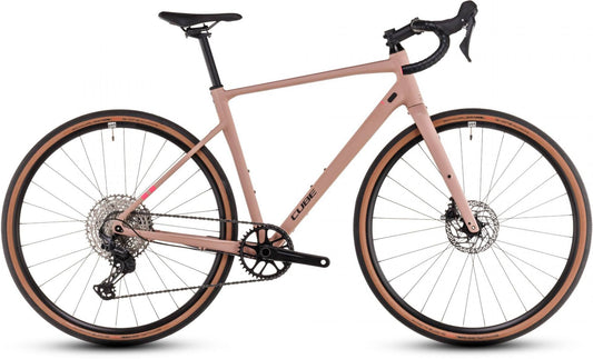 CUBE NUROAD EX GRAVEL BIKE 2025 BLUSHROSE' N 'PINK