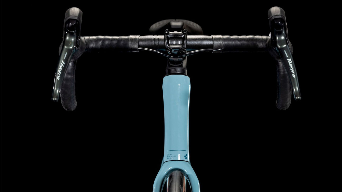 CUBE ATTAIN RACE ROAD BIKE 2025 TEALGREY' N 'ICE