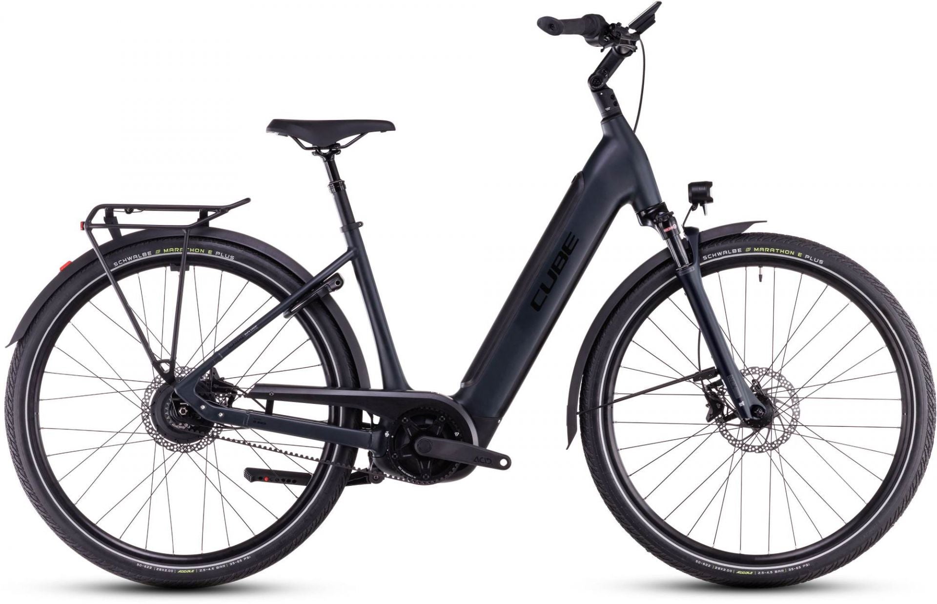 CUBE SUPREME HYBRID DELUXE PRO 625 URBAN eBIKE 2025 NIGHT' N 'BLACK