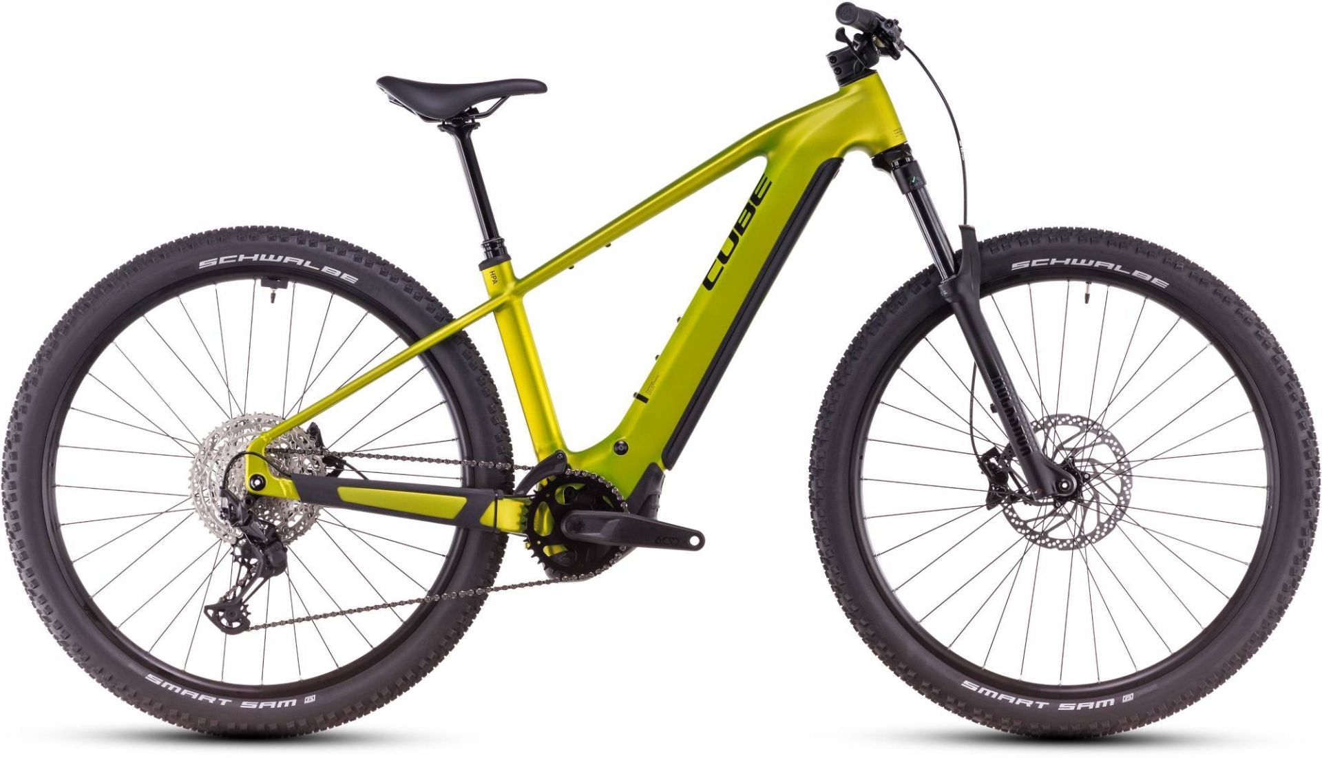 CUBE REACTION HYBRID RACE 800 eMTB BIKE 2025 LIZARD' N 'BLACK