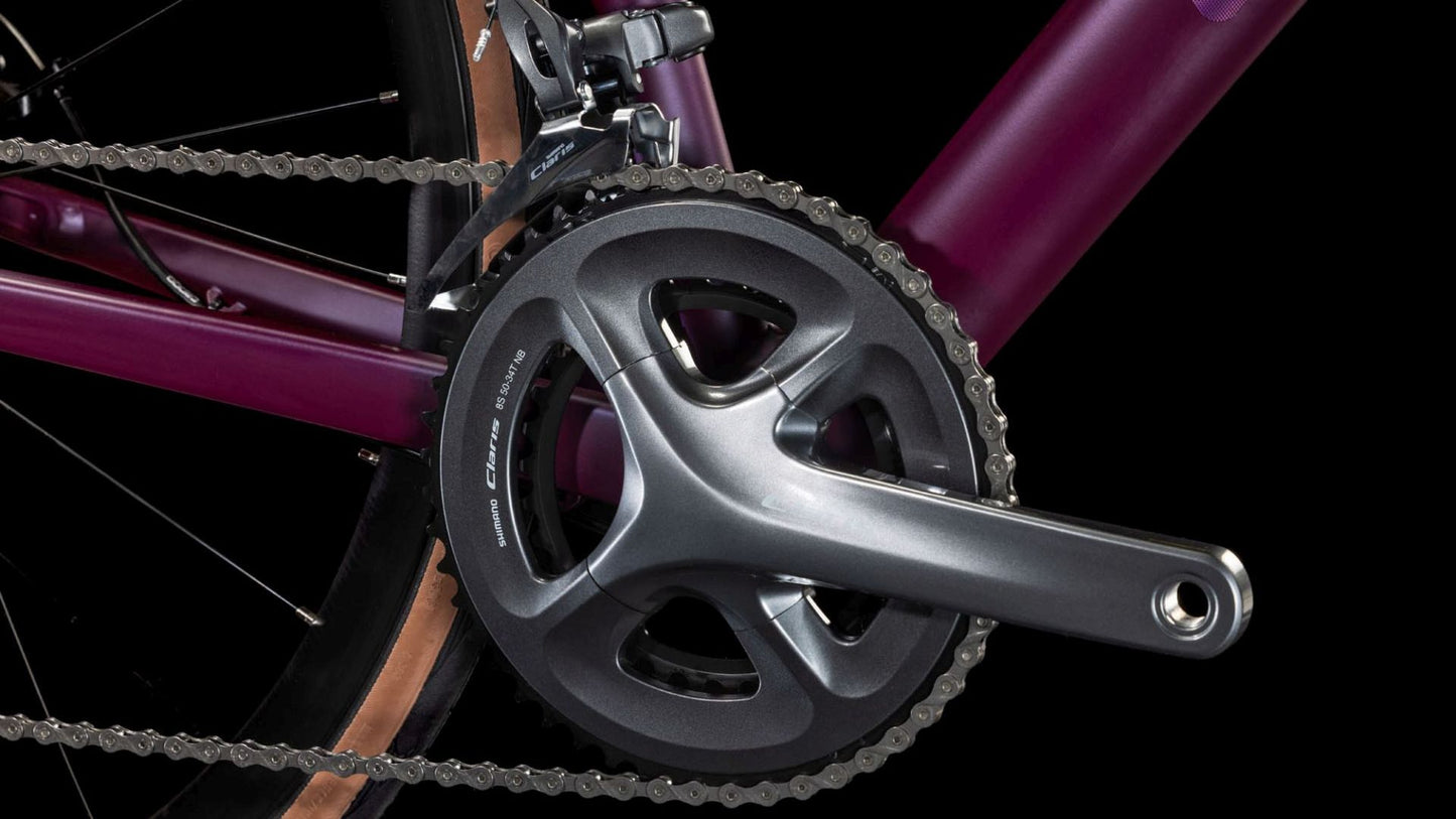 CUBE ATTAIN PRO ROAD BIKE 2025 HYPERPURPLE' N 'HELIO