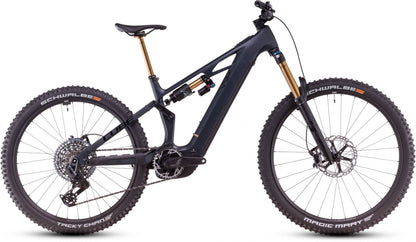 CUBE STEREO HYBRID ONE77 HPC AT 800 eMTB BIKE 2025 CARBON' N 'GOLD