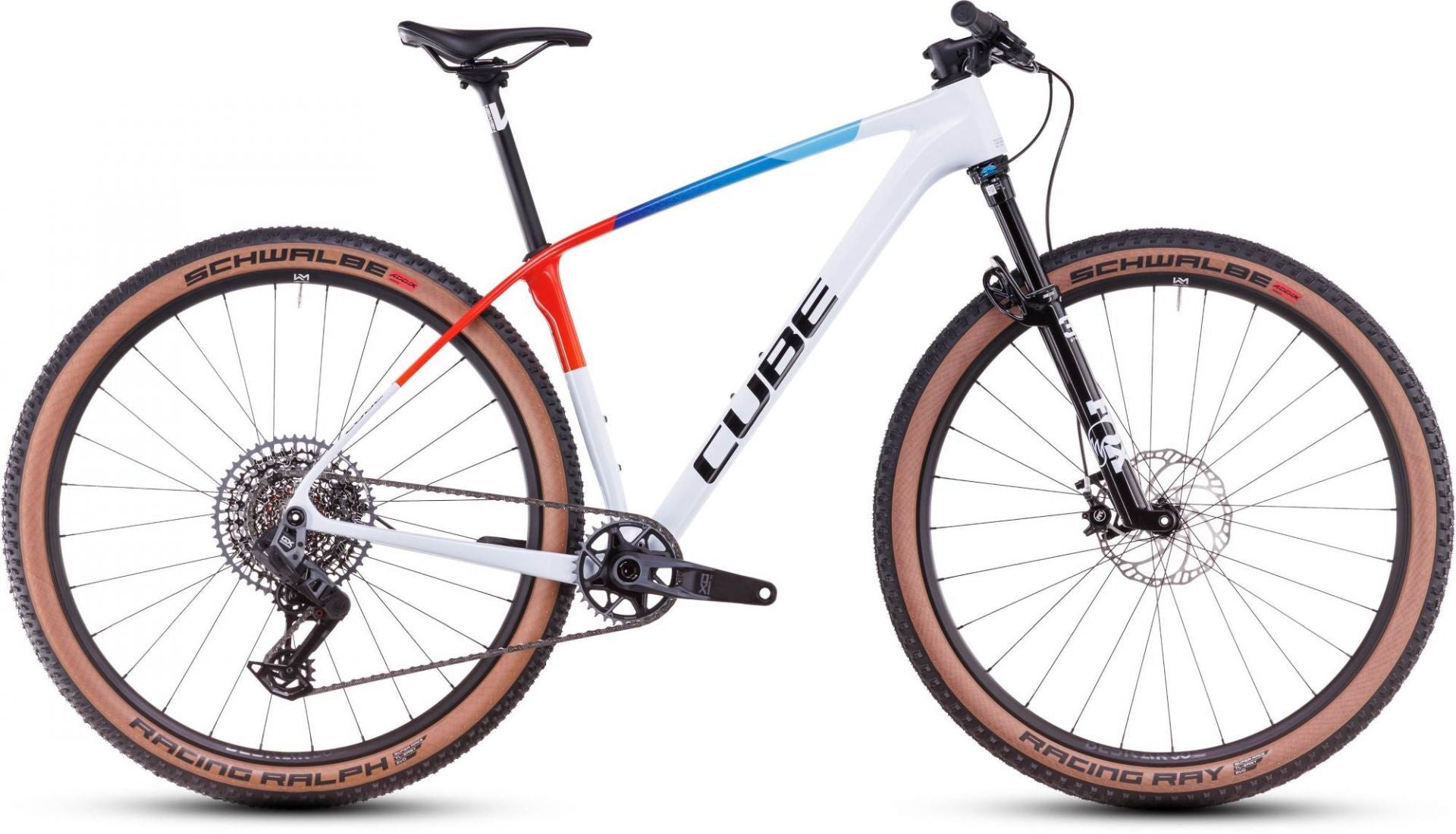 CUBE REACTION C:62 SLX HARDTAIL MTB BIKE 2025 TEAMLINE