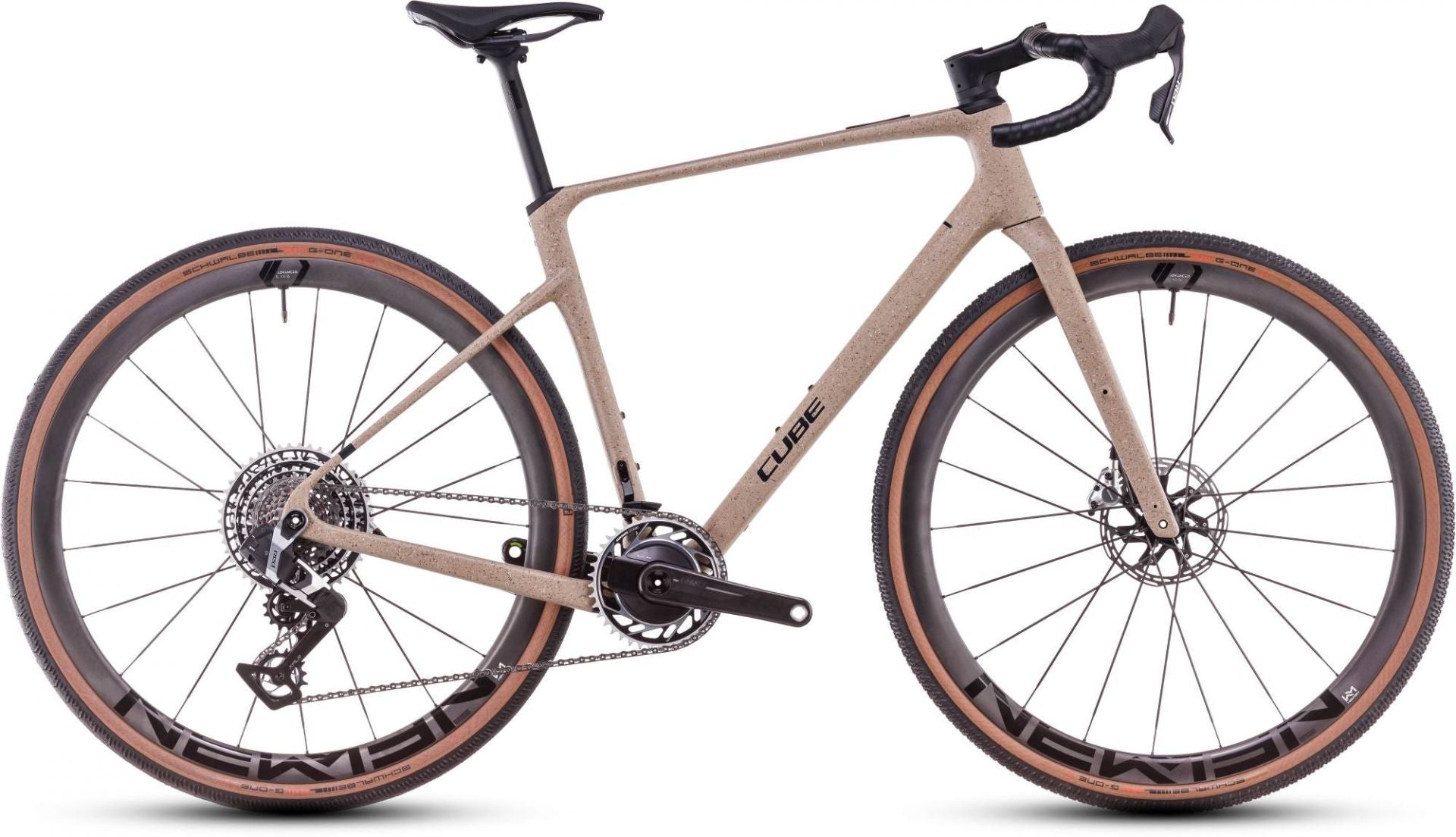 CUBE NUROAD C:62 SLT GRAVEL BIKE 2025 MINERALGRIT' N 'BLACK