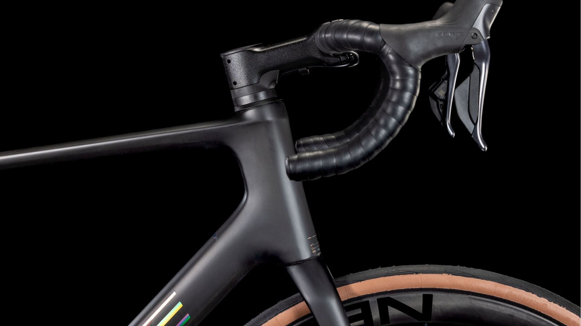 CUBE ATTAIN C:62 SLT ROAD BIKE 2025 CARBON' N 'RAINBOW