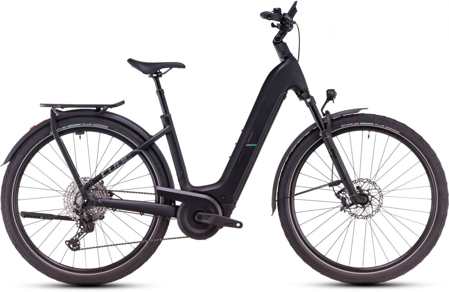 CUBE KATHMANDU HYBRID EXC 800 EASY ENTRY eBIKE 2025 BLACK´ N ´PRISM