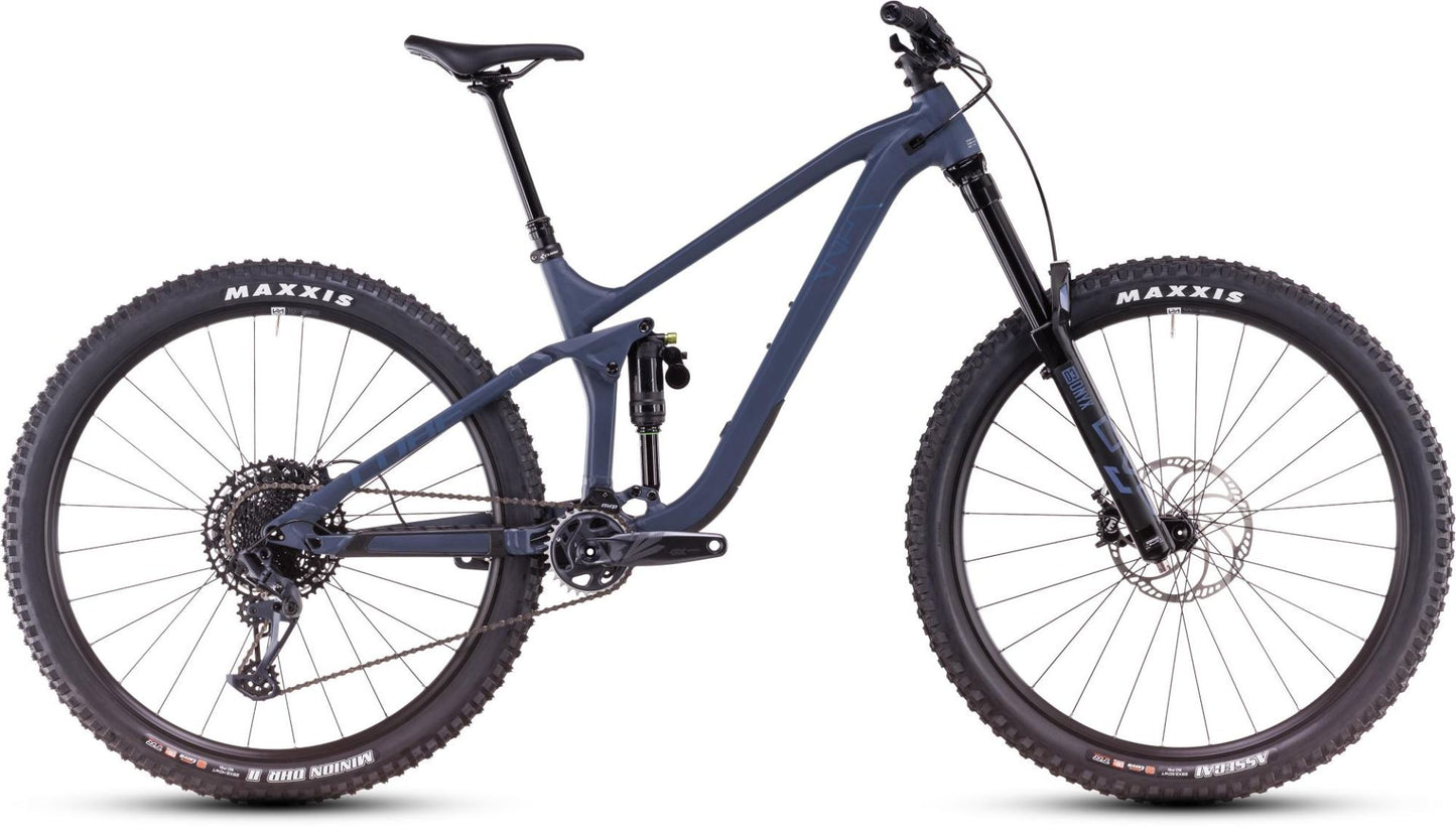 CUBE STEREO HYBRID ONE77 PRO 29 MTB BIKE 2025 INKGREY' N 'GLOSSY