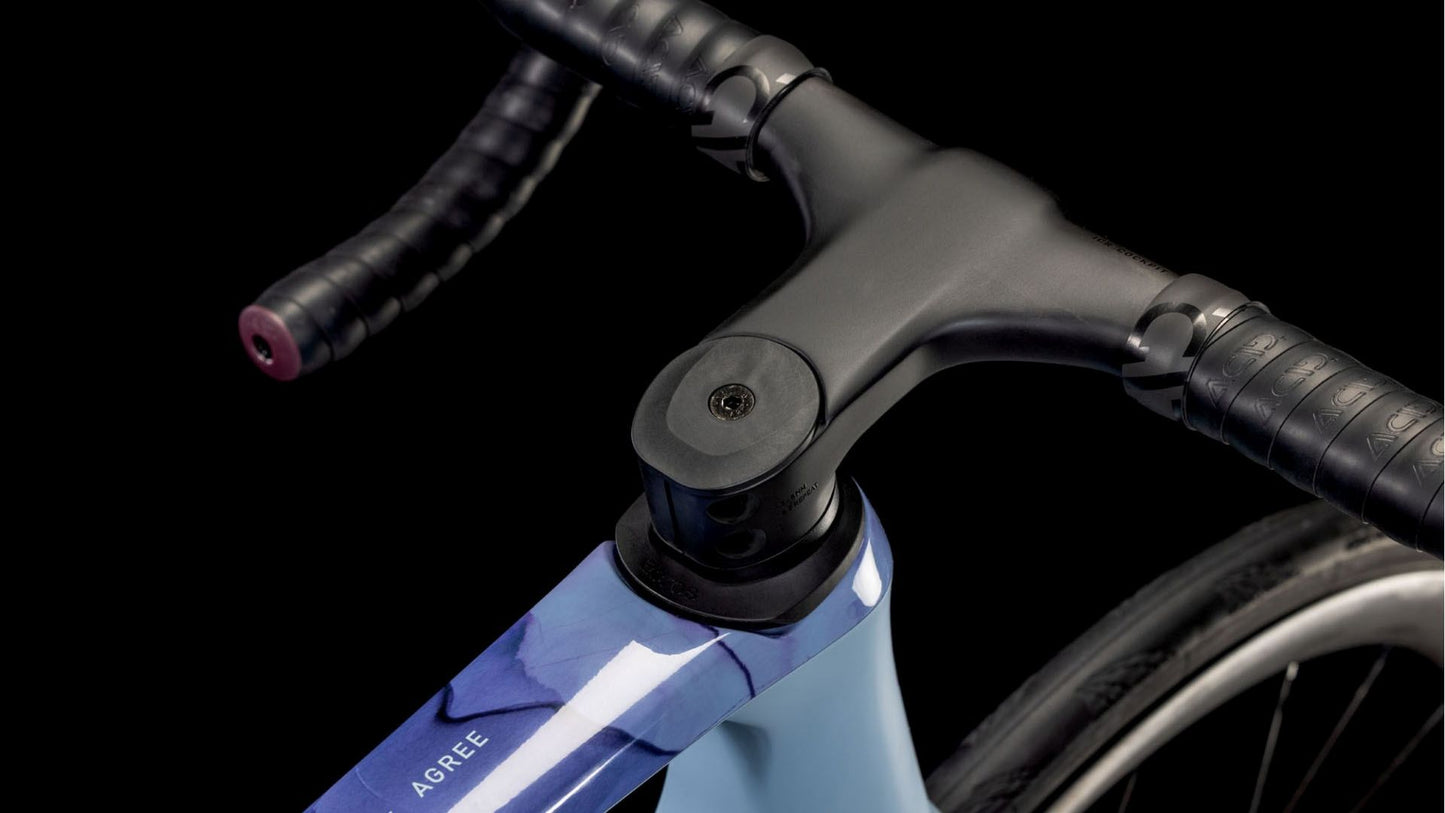 CUBE AGREE C:62 SLX ROAD BIKE 2025 PIGEONBLUE' N 'ART