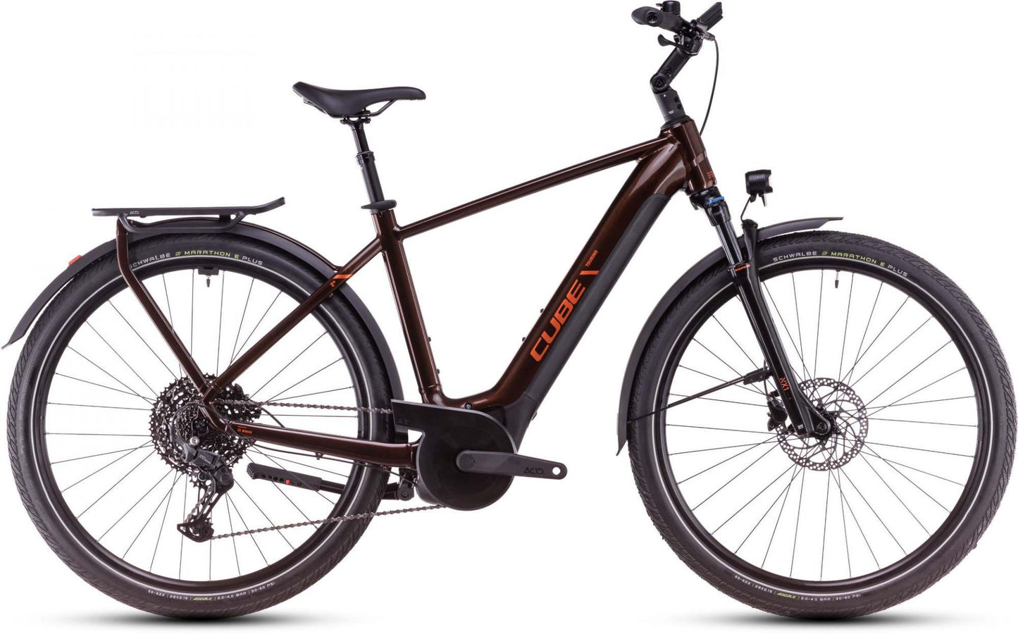 CUBE TOURING HYBRID PRO 625 eBIKE 2025 CINNAMON' N 'ORANGE