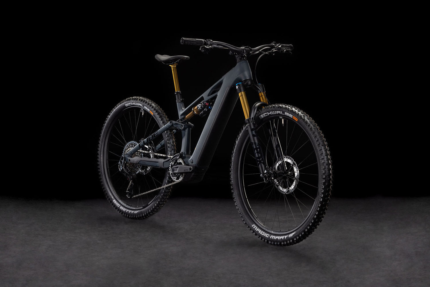 CUBE STEREO HYBRID ONE44 HPC AT 800 eMTB BIKE 2025 CARBON' N 'GOLD