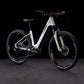 CUBE REACTION HYBRID ONE 800 EASY ENTRY eMTB BIKE 2025 SILVER' N 'BLACK