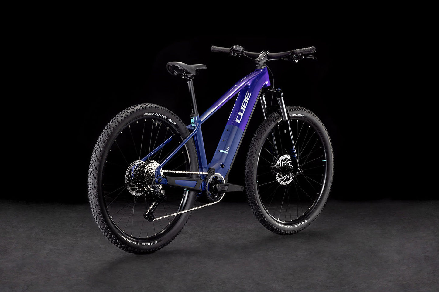 CUBE REACTION HYBRID ONE 600 eMTB BIKE 2025 ORCHID' N 'MINT