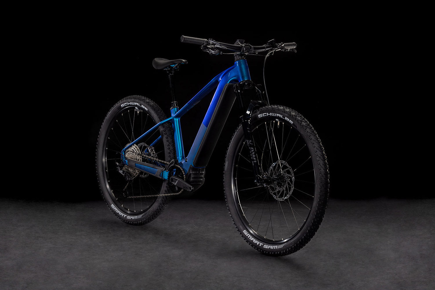 CUBE REACTION HYBRID SLX 800 eMTB BIKE 2025 NEBULA' N 'BLUE