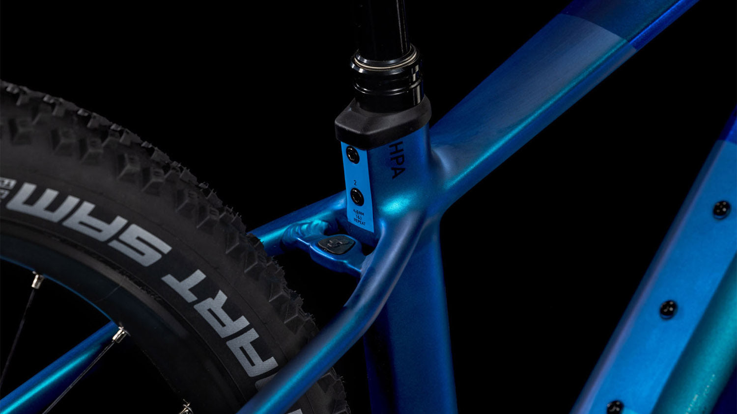 CUBE REACTION HYBRID SLX 800 eMTB BIKE 2025 NEBULA' N 'BLUE